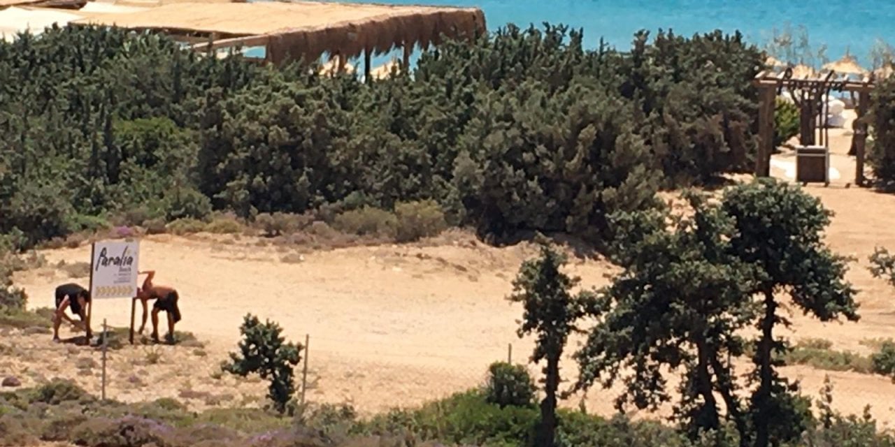 Çeşme Altınkum’da kıyıyı işgal eden “Paraliya Beach Club” işgali sona erdi
