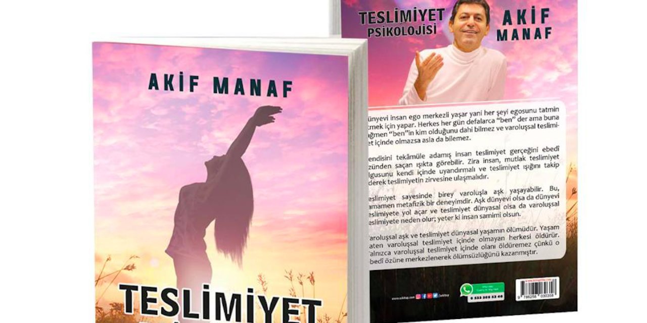 Dünyaca ünlü yazar Akif Manaf'dan yeni kitap.... “Teslimiyet Psikolojisi”