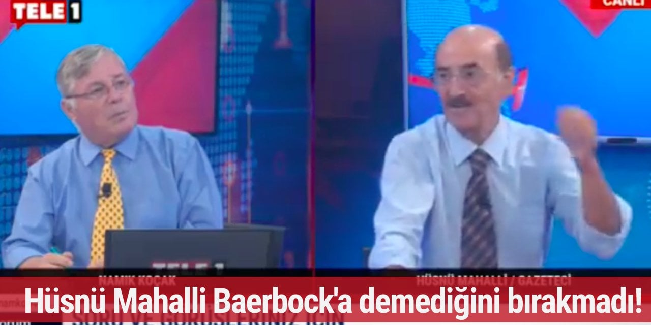 Hüsnü Mahalli Baerbock'a demediğini bırakmadı! "Sen ne biçim faşist kadınsın"