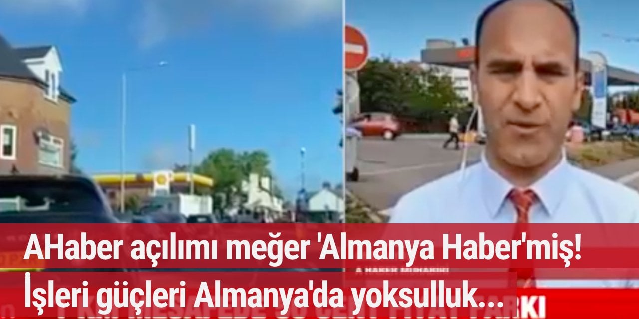 AHaber: Almanlar akın akın ucuz benzin için Fransa'da ama hiçbiri bizimle konuşmadı!