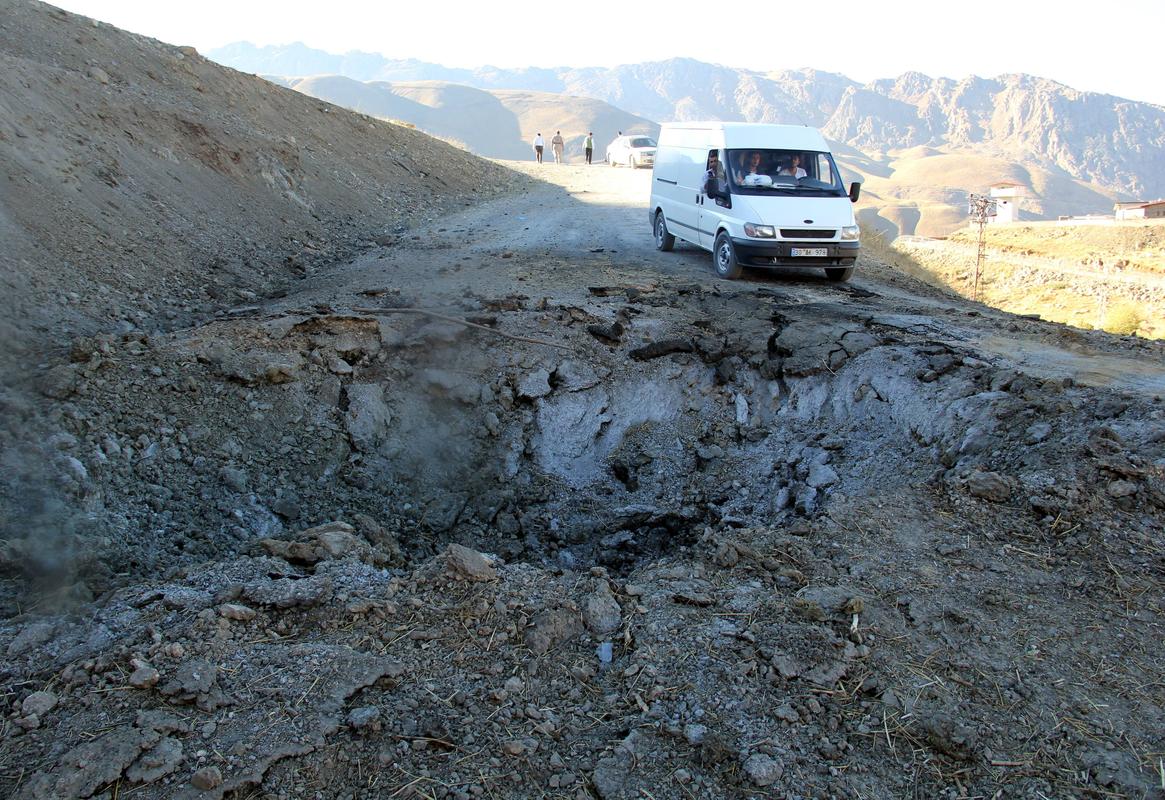Saldırı hazırlığındaki PKK'lı havaya uçtu