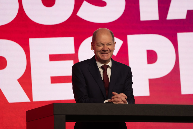 Olaf Scholz’un balmumu heykelini yaptılar
