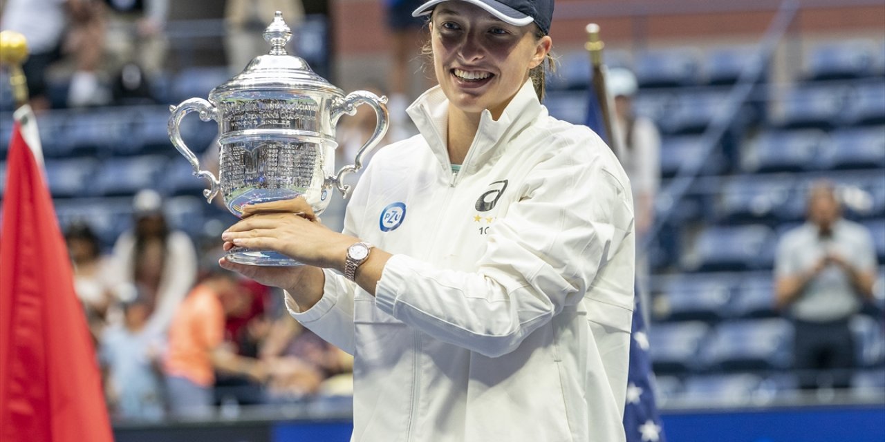 ABD Açık Tenis Turnuvası Tek Kadınlar finalinde Polonyalı tenisçi Swiatek şampiyon oldu