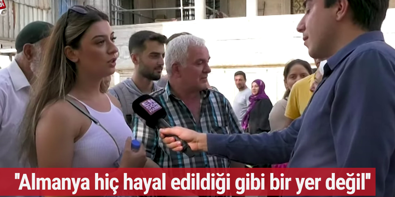 Almanya'da yaşayan kadın 'Ülkü ocakları mensubuyum, oyum Erdoğan'a'  dedi ortalık karıştı
