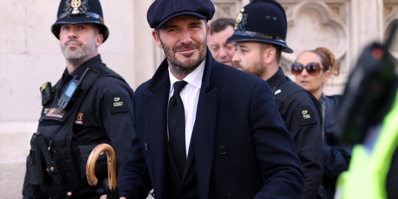 David Beckham, Kraliçe'nin naaşını görmek isteyenler arasında yer aldı
