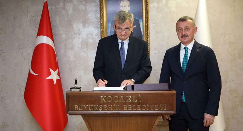 Alman Büyükelçi’den Başkan Büyükakın’a ziyaret