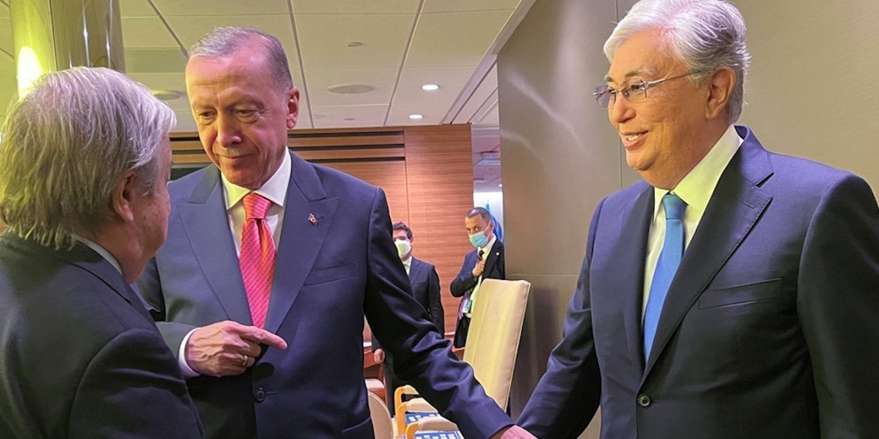 Erdoğan BM Genel Merkezi'nde devlet ve hükümet başkanları ile görüştü