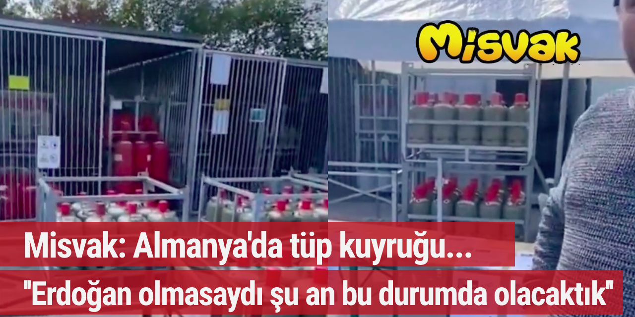 Misvak 'Almanya'da karneyle tüp veriliyor' videosuyla AK Partilileri fena trolledi