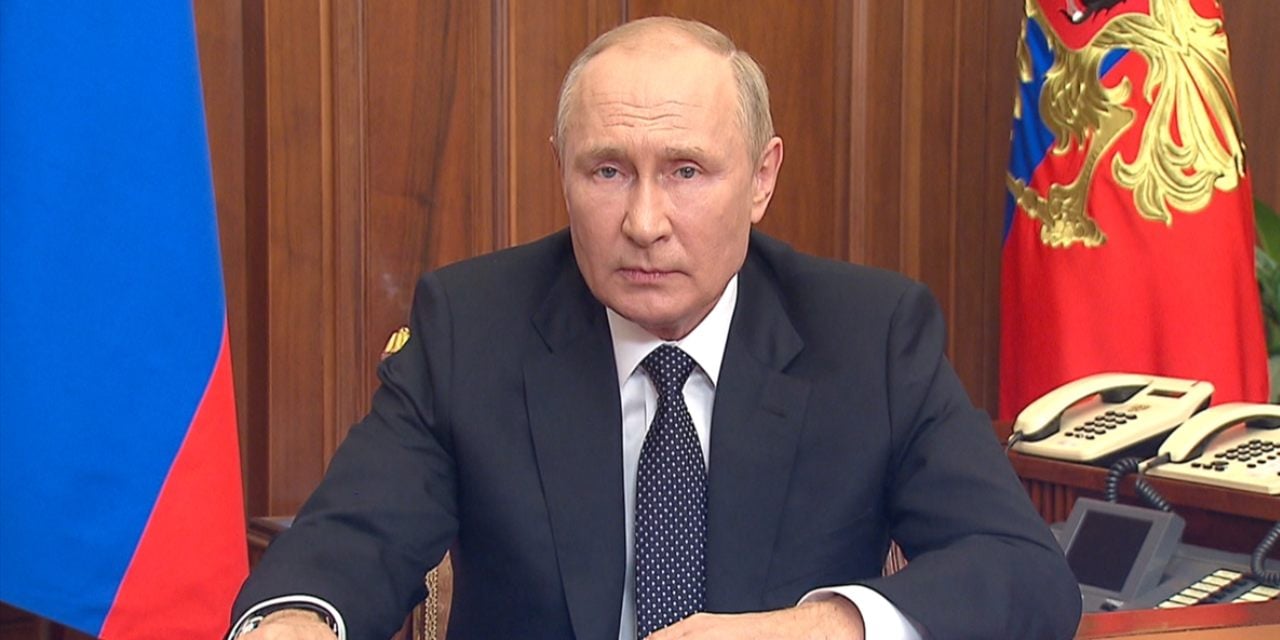 P﻿utin Ukrayna'nın işgal altındaki 4 bölgesini törenle ilhak ediyor
