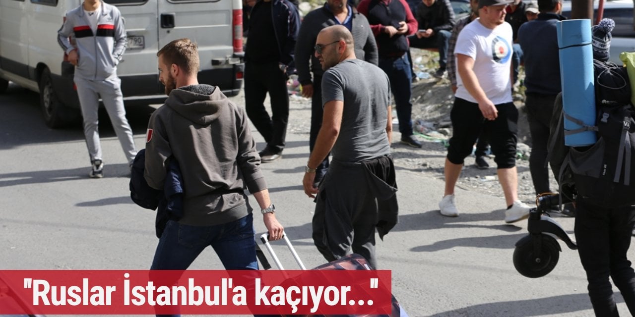 Alman basını: Ruslar İstanbul'a kaçıyor...