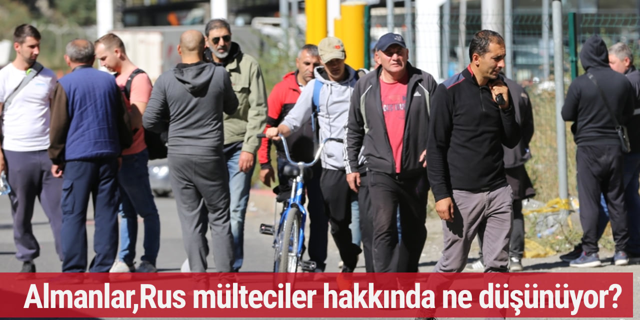Ukrayna savaşı üzerine anket: Almanlar Rus mülteciler hakkında ne düşünüyor?