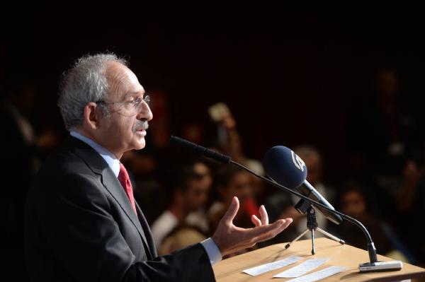 Kemal Kılıçdaroğlu Frankfurt'ta konuştu