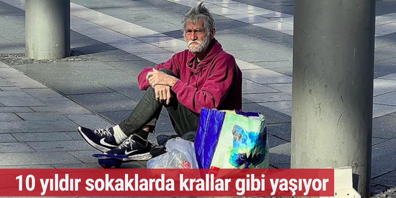 Almanya'da bir yıldır kriz var diyen çığırtkanlar bir de 10 yıldır sokaklarda yaşayan bu adamın hikayesini dinlesin