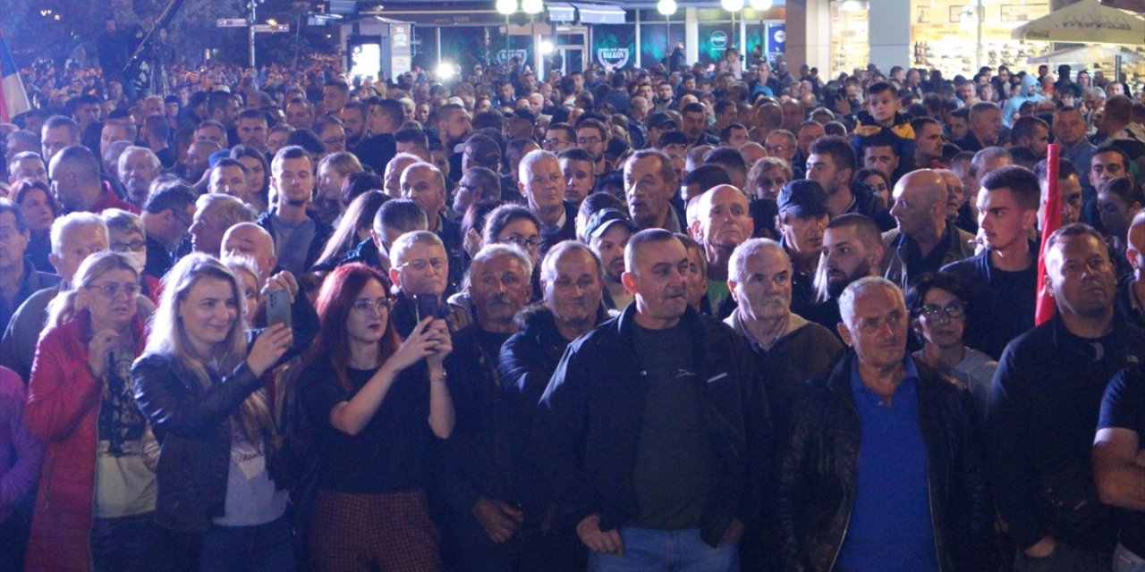 Bosna Hersek'te Dodik karşıtı protesto