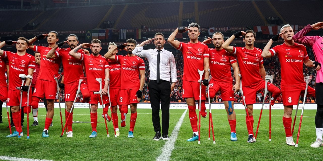 Ampute Futbol Milli Takımı dünya şampiyonu