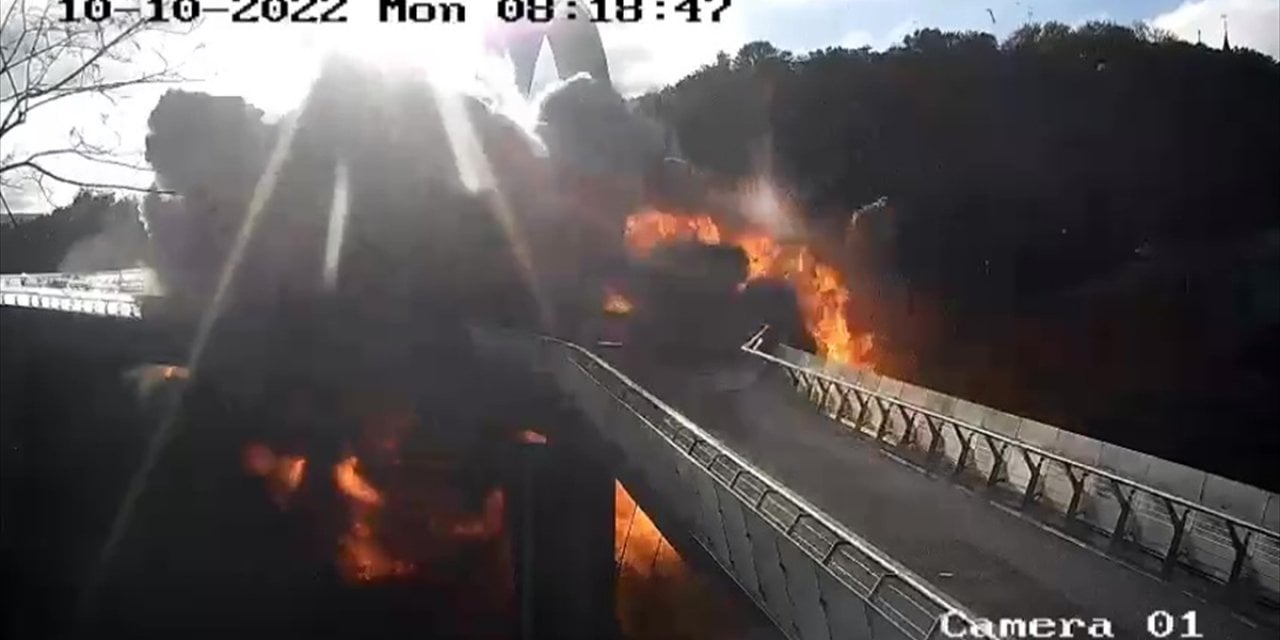 Kiev kent merkezinde patlamalar