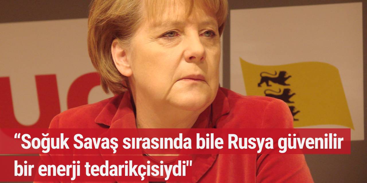 Rus doğalgazı için eleştirilerin odağındaki Merkel ilk kez konuştu...