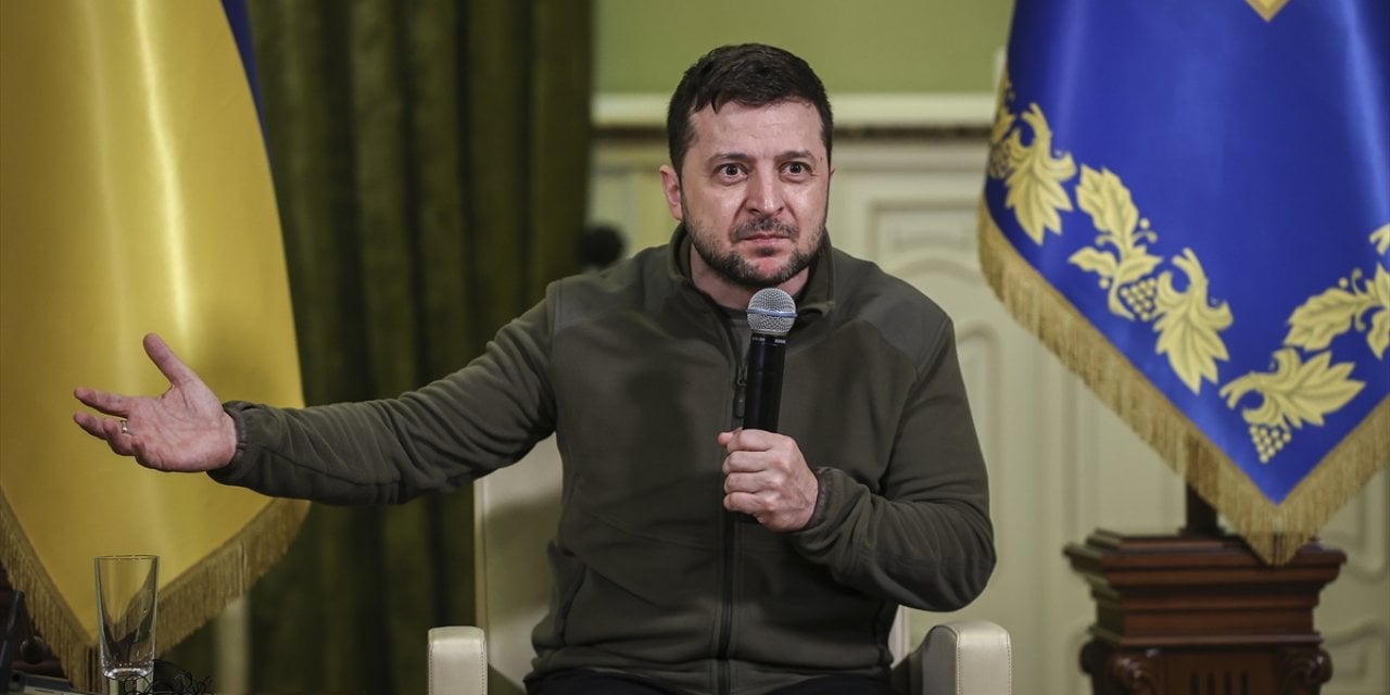 Zelenskiy'den, Türkçe başsağlığı mesajı
