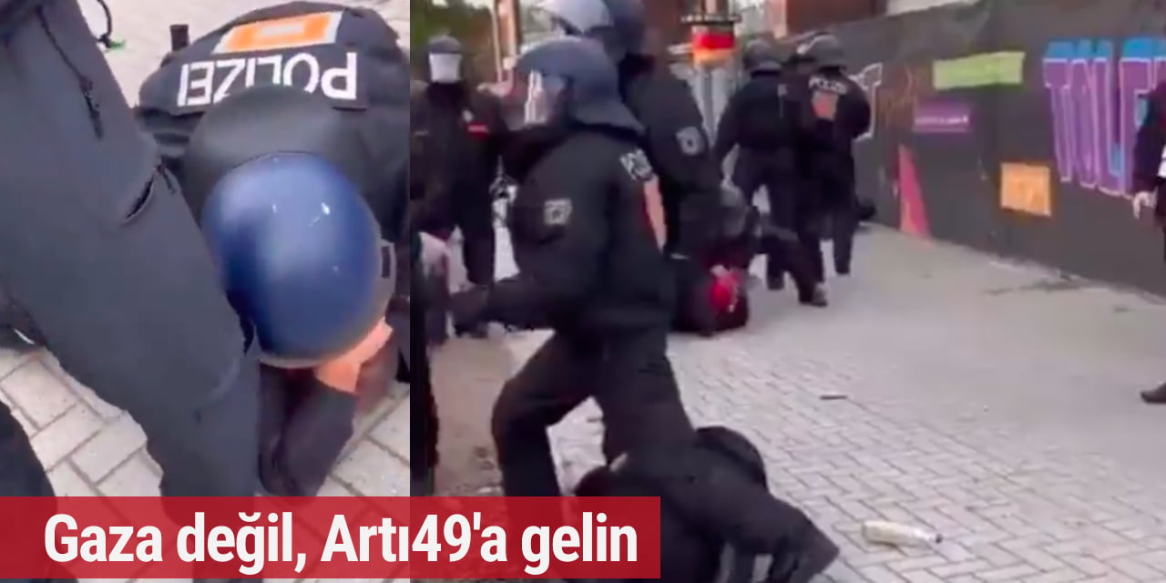 Yüzlerce beğeni ve paylaşım alan Almanya'da açlık protestosu bakın aslında ne çıktı!