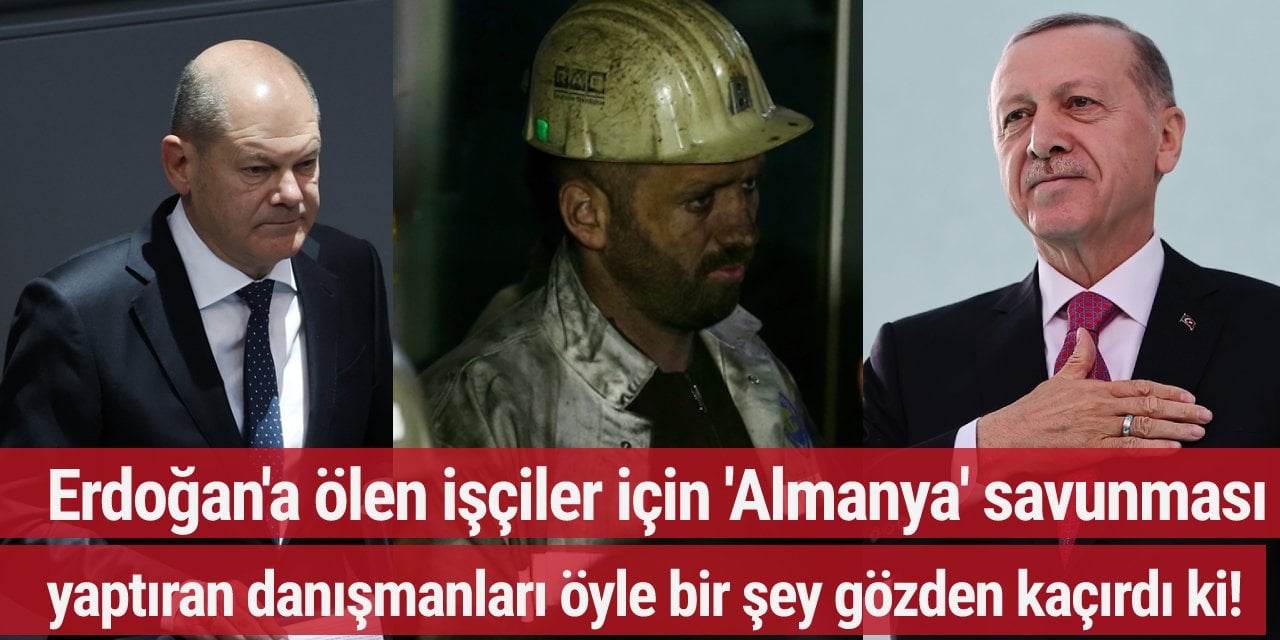 Amasra'daki maden kazasında hayatını kaybedenler için savunma yine 'Almanya' oldu!