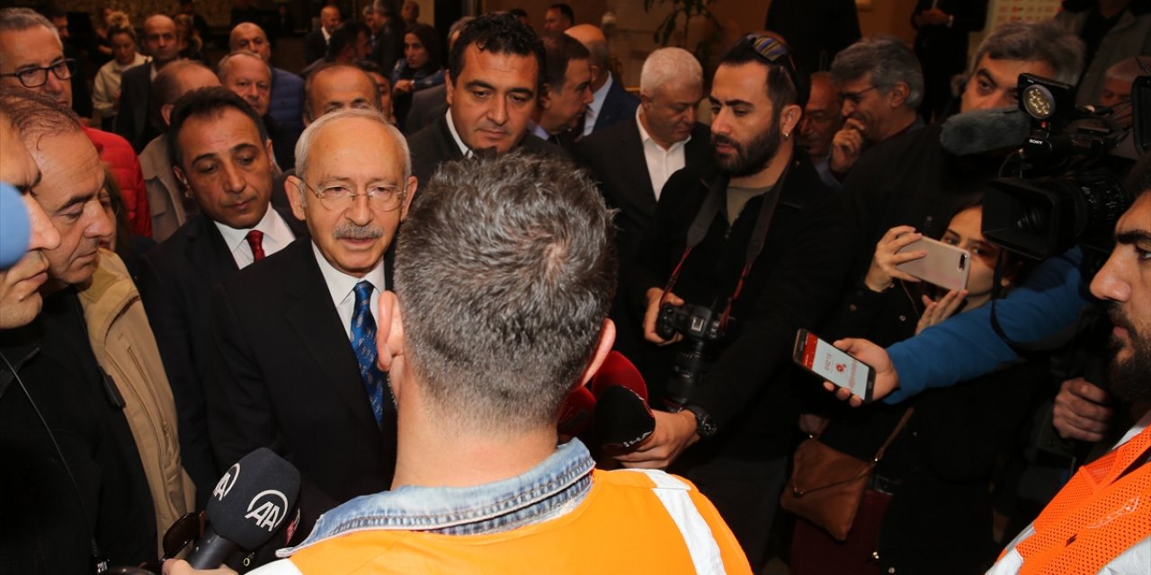 CHP Genel Başkanı Kılıçdaroğlu'ndan taşeron işçilere kadro sözü: