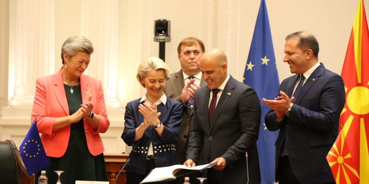 Kuzey Makedonya ve AB arasında Frontex ile ilgili anlaşma imzalandı