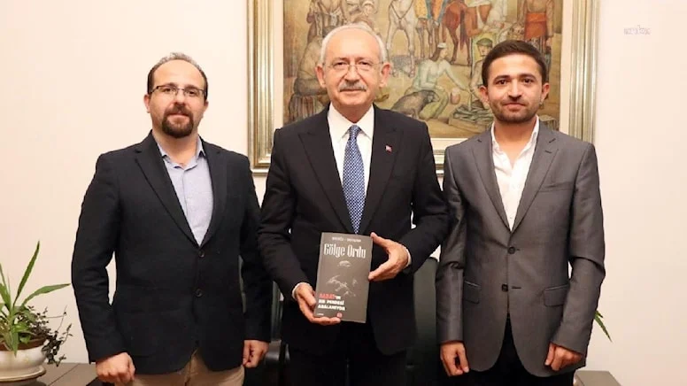 Kılıçdaroğlu “SADAT” kitabının yazarlarıyla görüştü