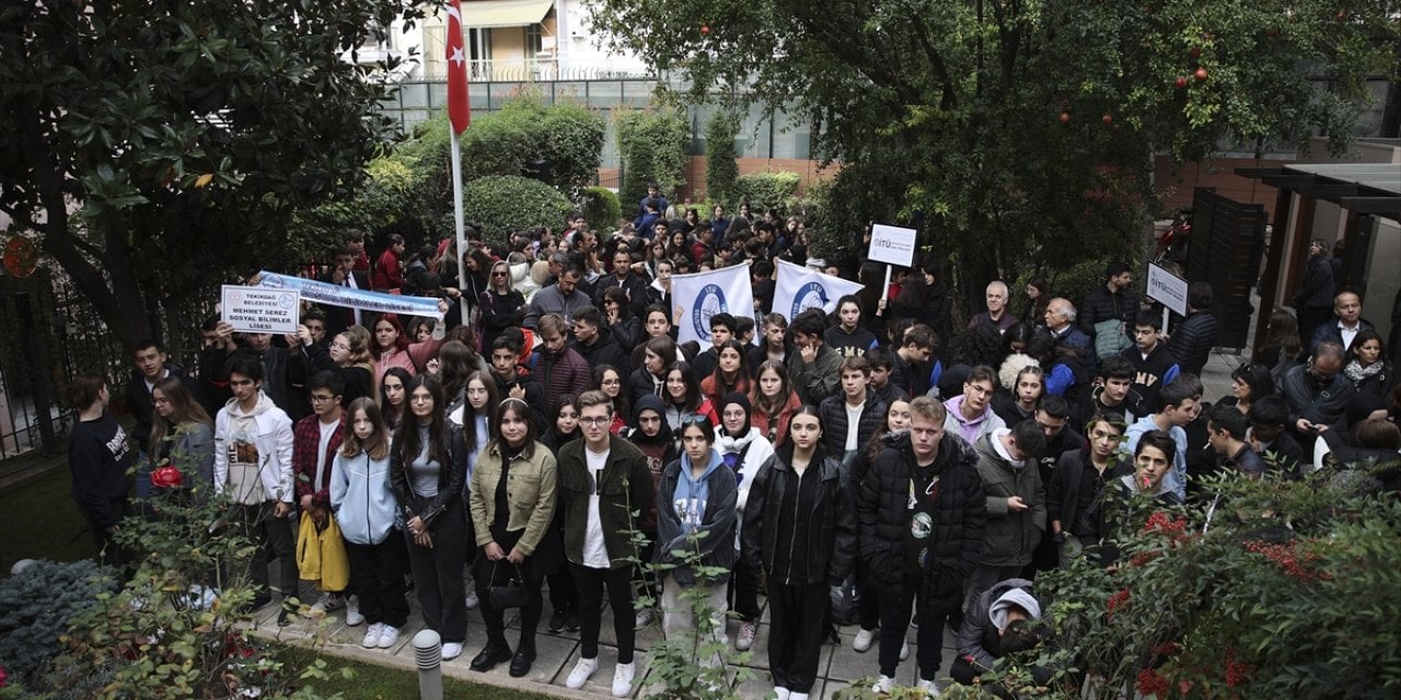 Atatürk, Selanik'te doğduğu evde törenle anıldı