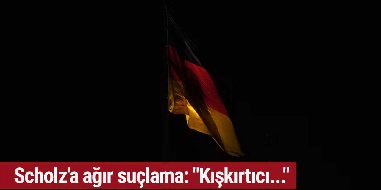 Scholz'a ağır suçlama: "Kışkırtıcı..."
