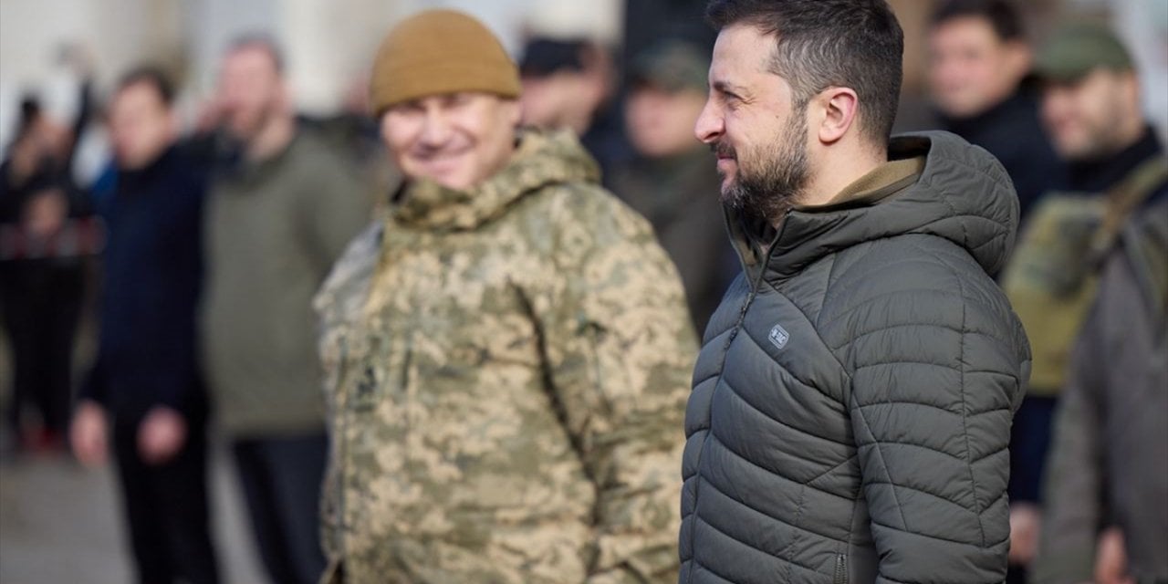 Zelenskiy, Herson'u ziyaret etti