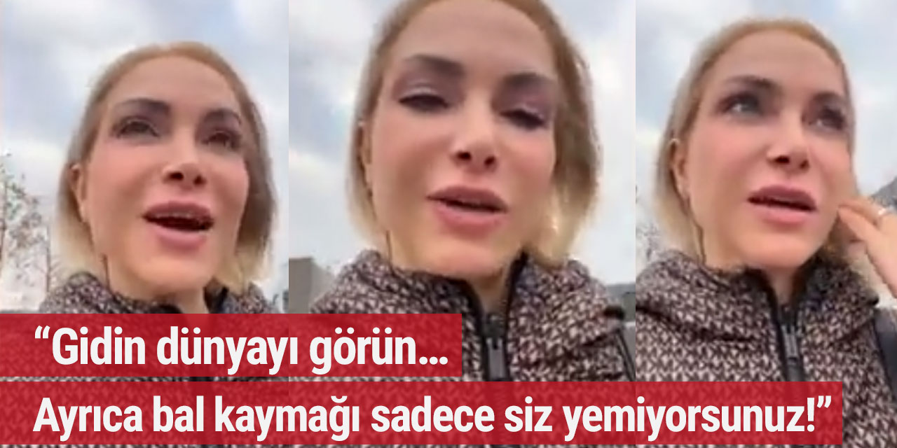 İstanbul’da yaşayan Ukraynalı kadın, Türkiye’yi böyle yerin dibine soktu…