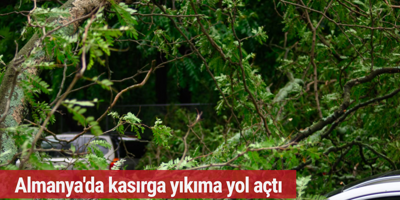 Saarland'da kasırga paniği: Bölgede yıkıma sebep oldu