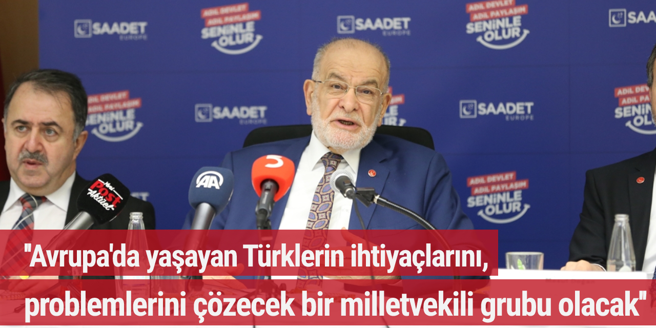Karamollaoğlu Almanya'da konuştu