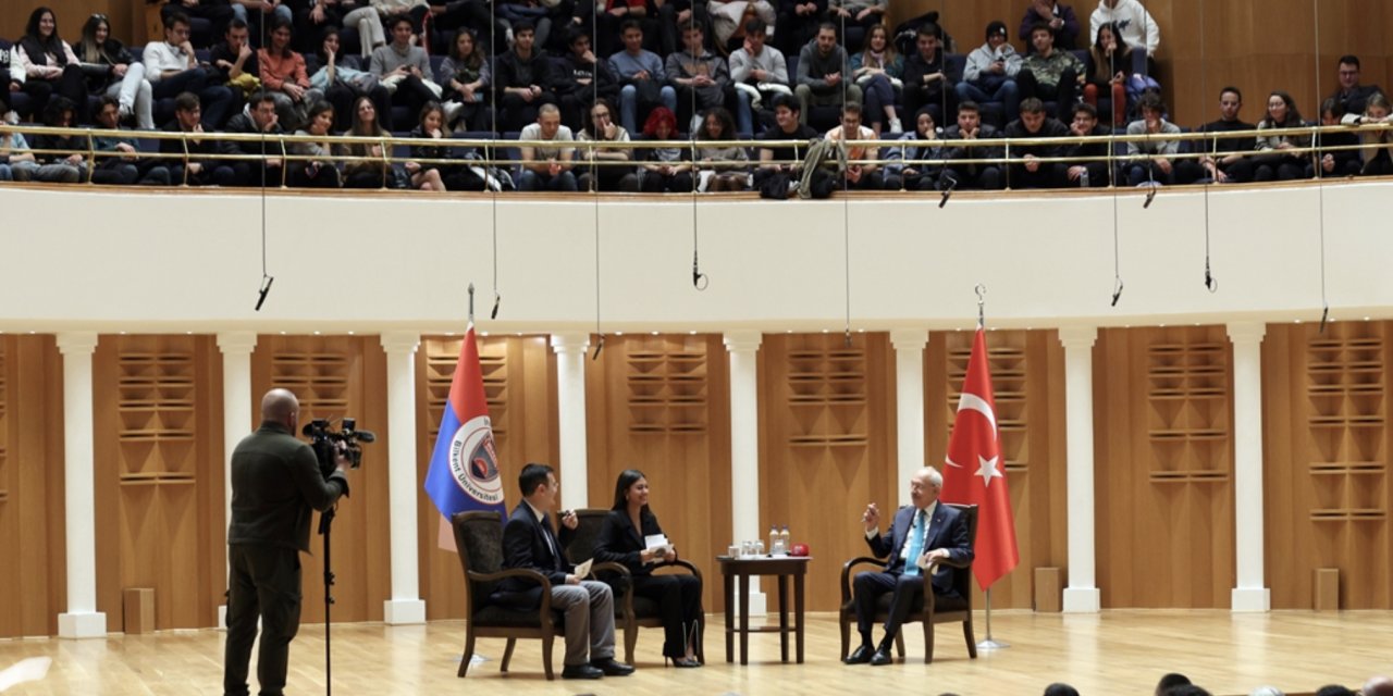 Kılıçdaroğlu, üniversite öğrencileriyle buluştu