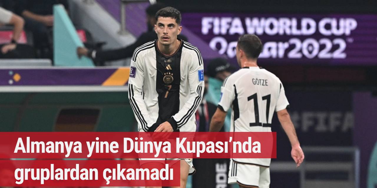 Almanya yine Dünya Kupası’nda gruplardan çıkamadı