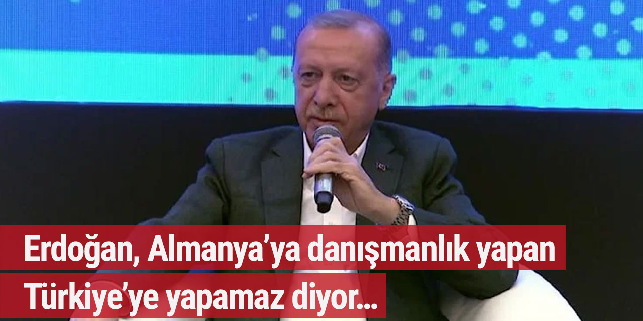 Merkel'in danışmanının liderlik ettiği vizyon kadrosuna Erdoğan'dan ağır sözler