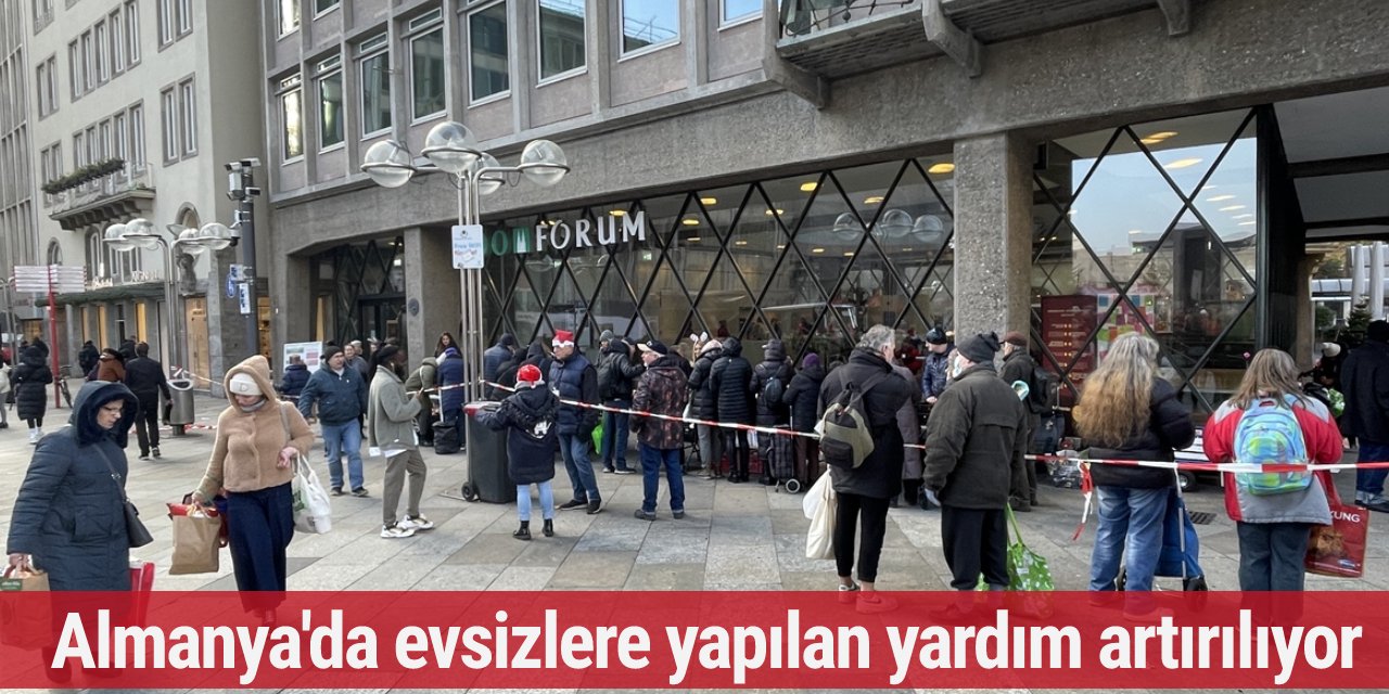 Almanya'da evsizlere yapılan yardım artırılıyor