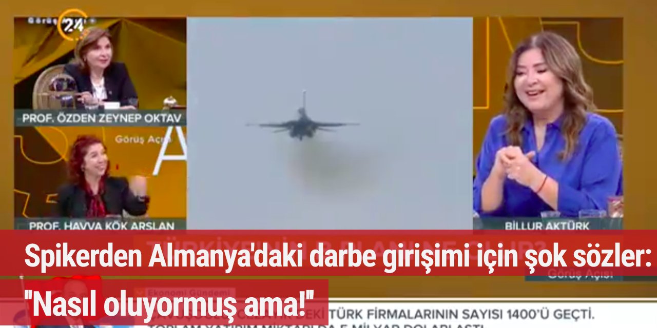 Spikerden Almanya'daki darbe girişimi için şok sözler: Nasıl oluyormuş ama!