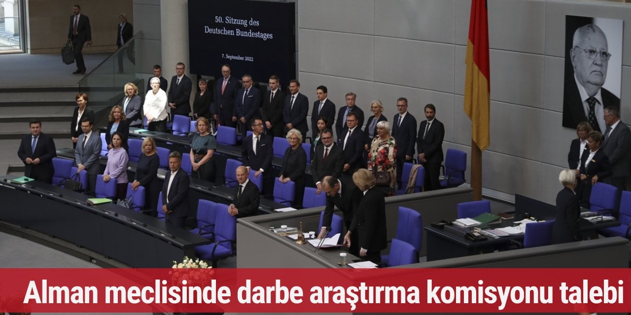 Alman meclisinde darbe araştırma komisyonu talebi