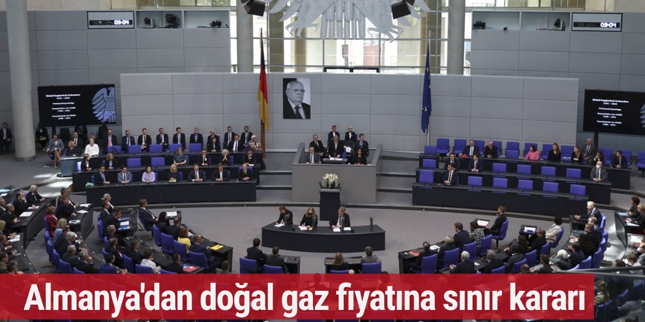 Almanya'dan doğal gaz fiyatına sınır kararı