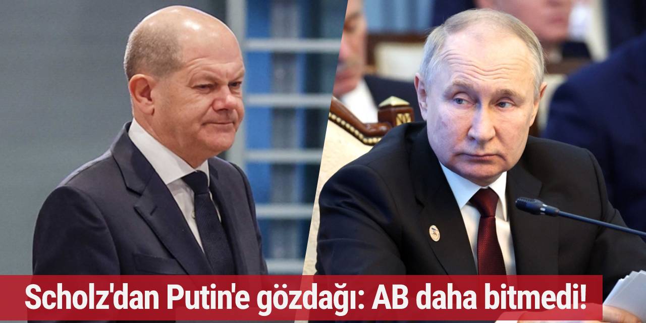 Scholz'dan Putin'e gözdağı: AB daha bitmedi!