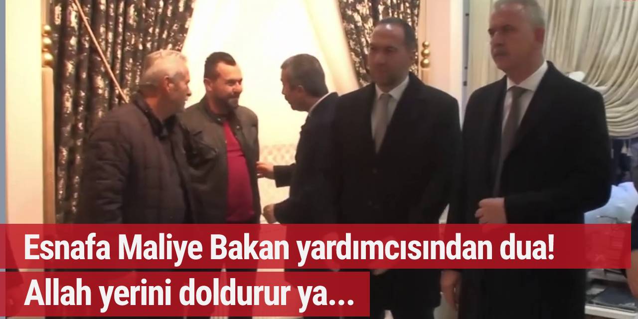 Kirasına yüzde yüz zam yapılan esnafa Maliye Bakan Yardımcısından cevap: Allah yerini doldurur ya...