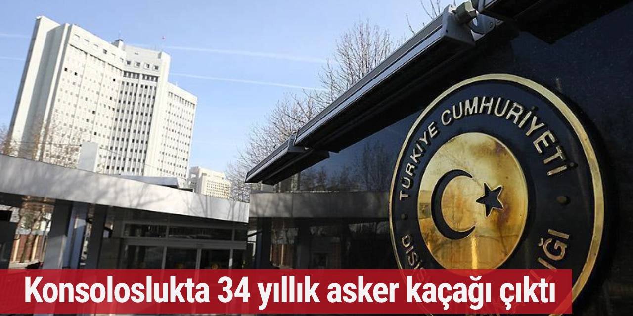 Konsoloslukta 34 yıllık asker kaçağı çıktı