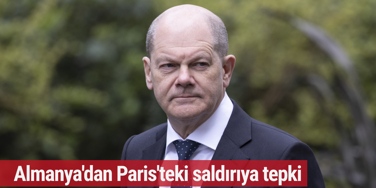 Almanya'dan Paris'teki saldırıya tepki