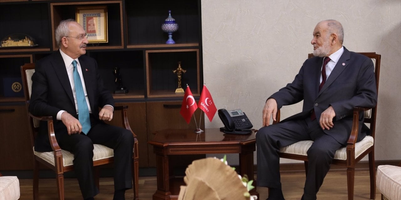 Kılıçdaroğlu'ndan Karamollaoğlu'na geçmiş olsun ziyareti