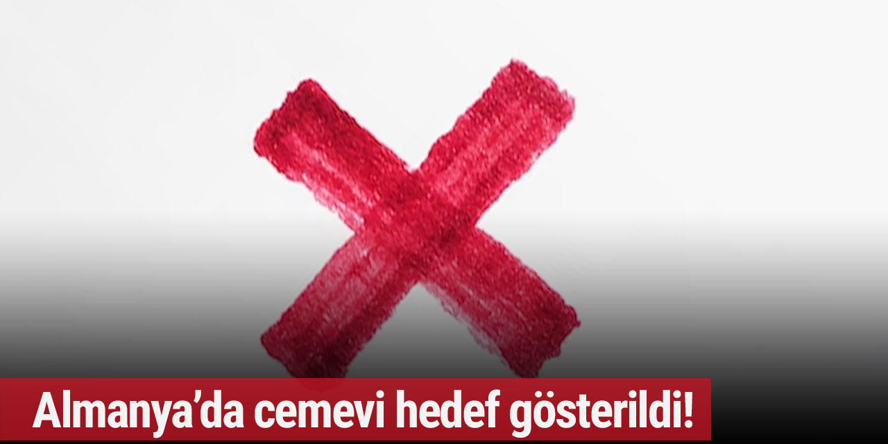 Almanya’da cemevi hedef gösterildi!