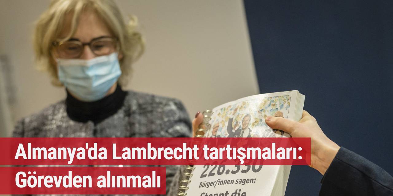 Almanya'da Lambrecht tartışmaları: Görevden alınmalı