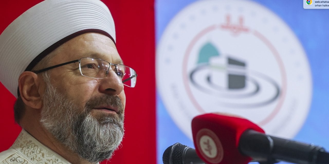 Diyanet İşleri Başkanı Erbaş'tan hac kontenjanlarına ilişkin açıklama
