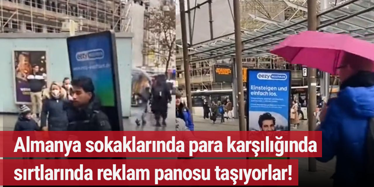 Almanya'da genelde göçmenlerin yaptığı yeni iş kolu gündem oldu...