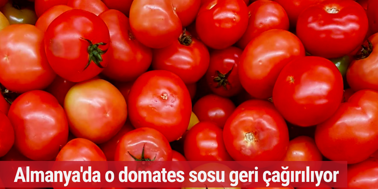 Almanya'da o domates sosu geri çağırılıyor